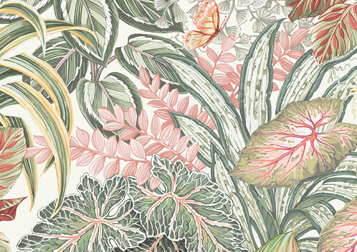 Canopy, Tranquil Oasis - Twist&Fit Roman Blind - Image 7